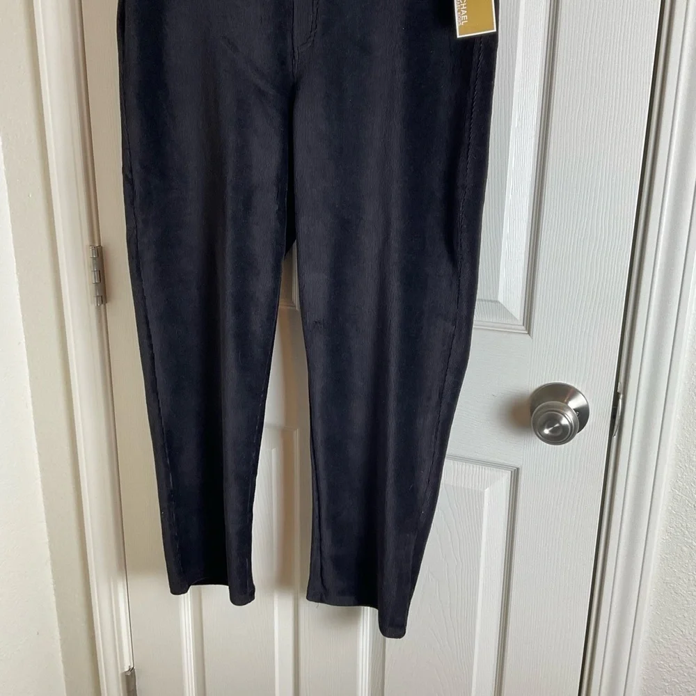 Michael Kors Black Straight Ankle Pull On High-Rise Size 1X